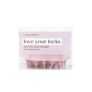 LOVE YOUR LOCKS SELF-CARE SCALP MASSAGER-Self Care-LEMON LAVENDER-PINK-Coriander