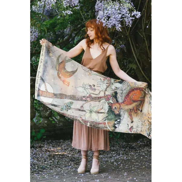 LOVELIGHT SCARF-Scarves & Wraps-MARKET OF STARS-Coriander