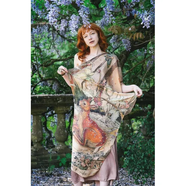 LOVELIGHT SCARF-Scarves & Wraps-MARKET OF STARS-Coriander