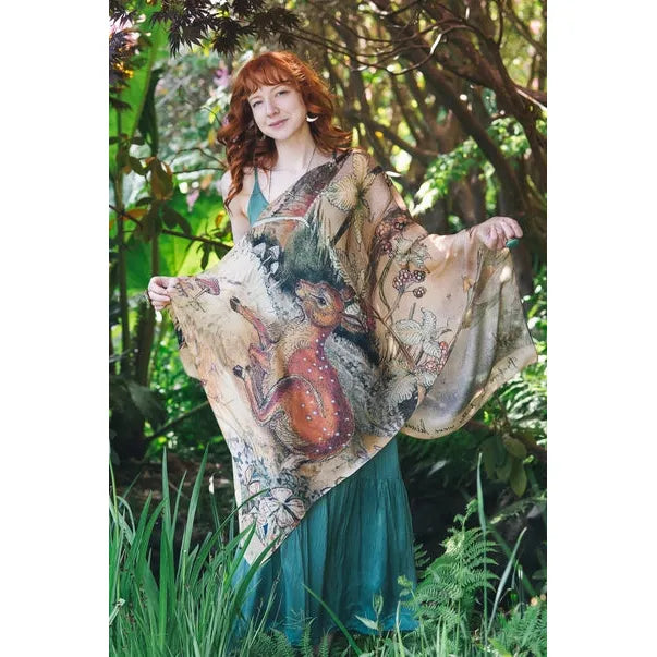 LOVELIGHT SCARF-Scarves & Wraps-MARKET OF STARS-Coriander