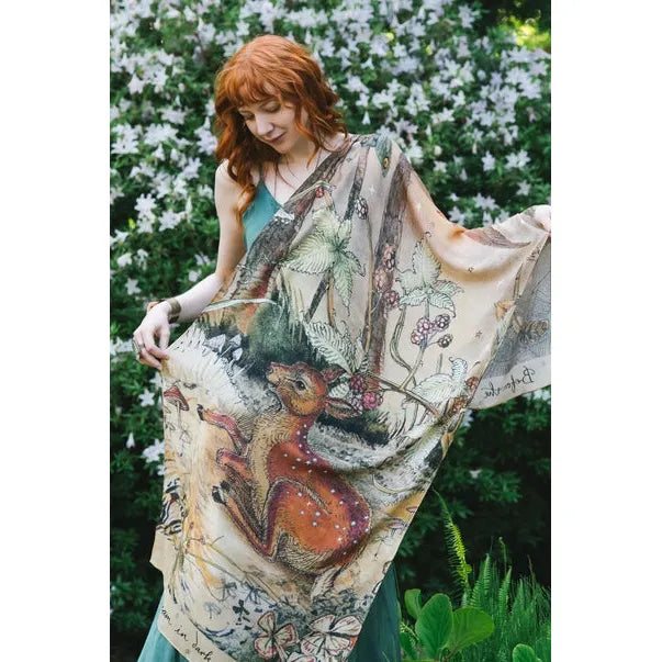 LOVELIGHT SCARF-Scarves & Wraps-MARKET OF STARS-Coriander