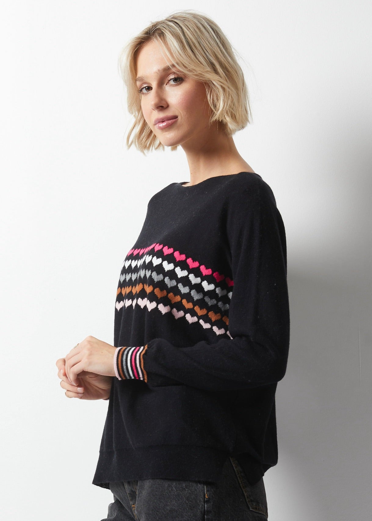 LOVESTRUCK SWEATER-Jackets & Sweaters-ZAKET & PLOVER-Coriander