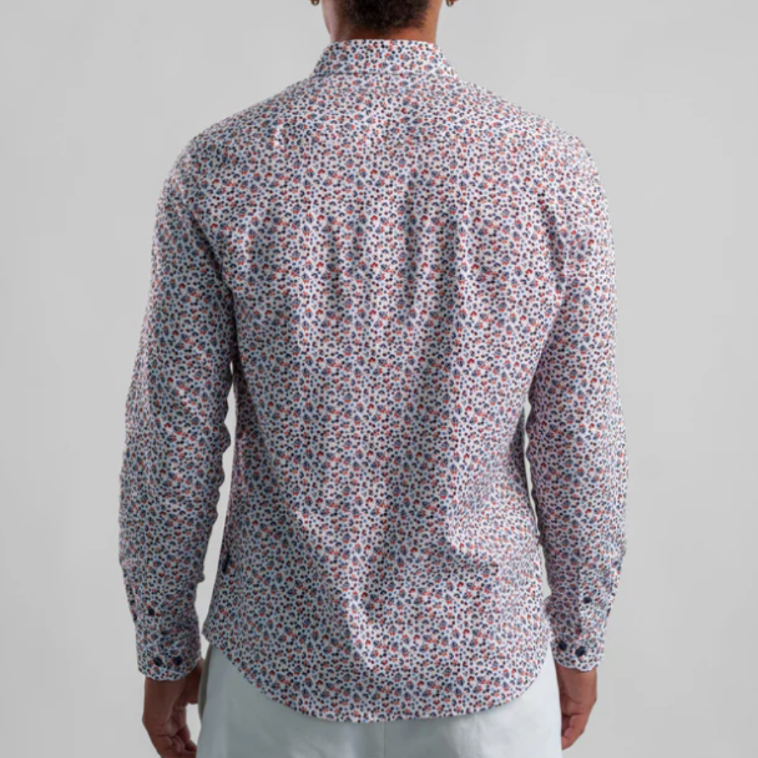 L/S BUTTON UP SHIRT | WILDFLOWER-Shirt-STONE ROSE-Coriander