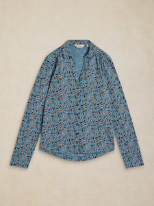 L/S SHIRT | ANNIE JERSEY-Tops-WHITE STUFF-Coriander