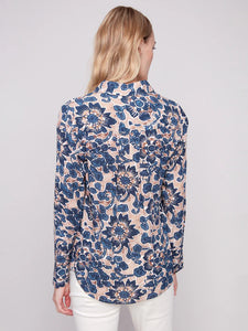 L/S SHIRT | BUTTON DOWN: CAVALO-Tops-CHARLIE B-Coriander