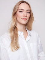 L/S SHIRT | CHEST POCKETS-Tops-CHARLIE B-Coriander