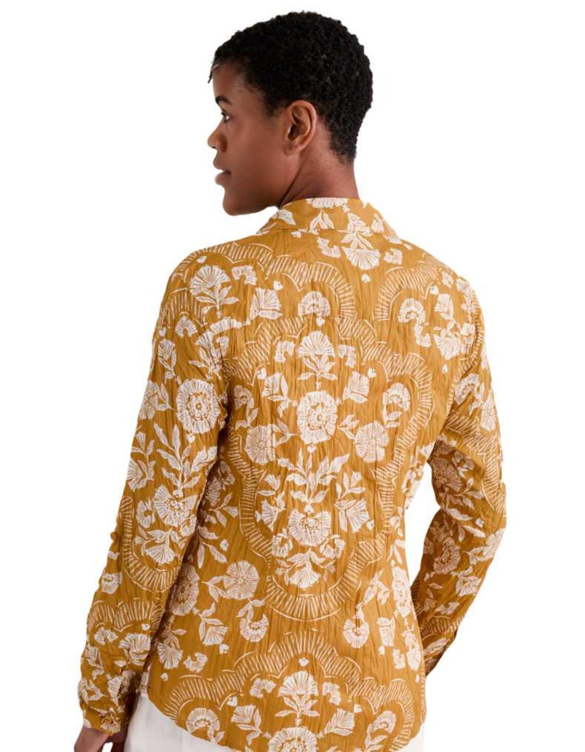 L/S SHIRT | LARISSA: BRIGHT ORCHID and MEADOW-Top-SEASALT-Coriander