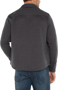 L/S SHIRT | MEN'S KNIT BUTTON UP-Shirts & Tops-LIVERPOOL-Coriander
