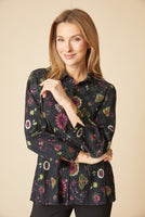 L/S SHIRT | SHAPED CRINKLE-Tops-HABITAT-XSMALL-BLACK-Coriander