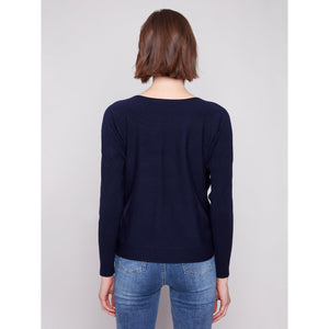 L/S SWEATER | BOAT NECK-Jackets & Sweaters-CHARLIE B-Coriander