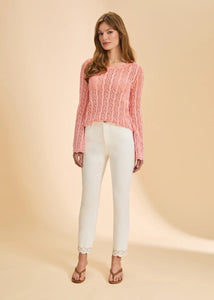 L/S SWEATER | GARMENT DYE-Jackets & Sweaters-FRENCH DRESSING JEANS-Coriander