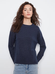 L/S SWEATER | PATCH POCKET SWEATER-Jackets & Sweaters-CHARLIE B-Coriander