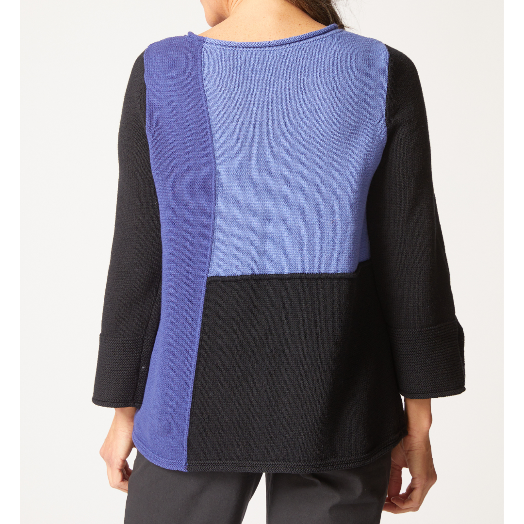 L/S SWEATER | SEAMED PULLOVER-Jackets & Sweaters-HABITAT-Coriander