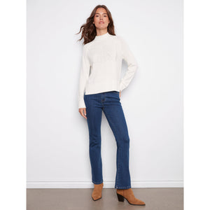 L/S SWEATER | SKI RAGLAN-Jackets & Sweaters-CHARLIE B-Coriander