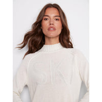 L/S SWEATER | SKI RAGLAN-Jackets & Sweaters-CHARLIE B-XSMALL-ECRU-Coriander