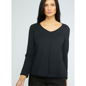 L/S TEE | HIGH ROLLER-Tops-OLIVIA-XSMALL-BLACK-Coriander