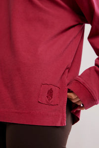 L/S TOP | HUSTLE LAYER BRICK-Tops-FREE PEOPLE-Coriander