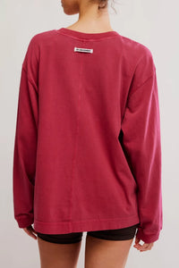 L/S TOP | HUSTLE LAYER BRICK-Tops-FREE PEOPLE-Coriander