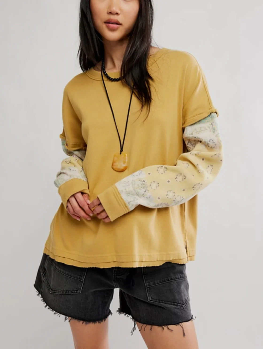 L/S TOP | WILD AND FREE TWOFER-Top-FREE PEOPLE-Coriander