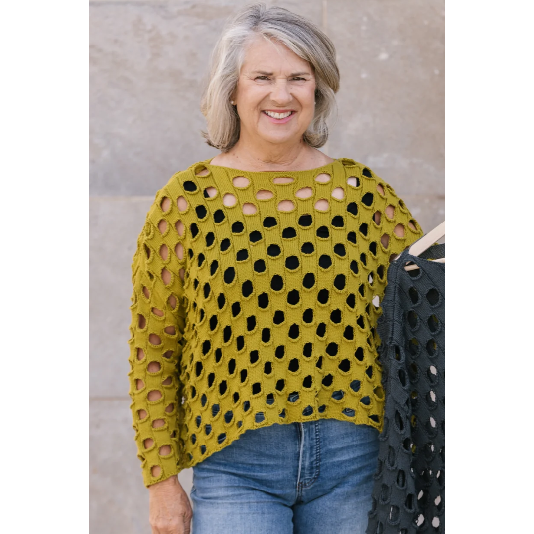 LULA PULLOVER-Tops-SHANNON PASSERO-SMALL-WASABI-Coriander