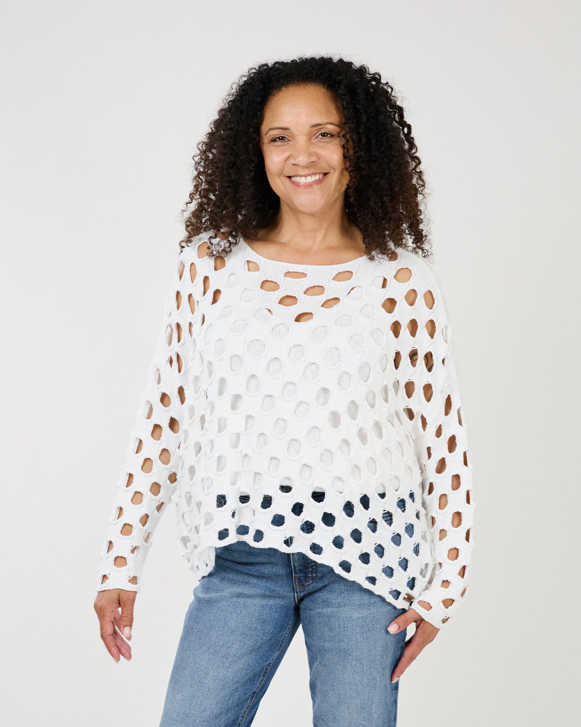 LULA PULLOVER-Tops-SHANNON PASSERO-SMALL-WHITE-Coriander