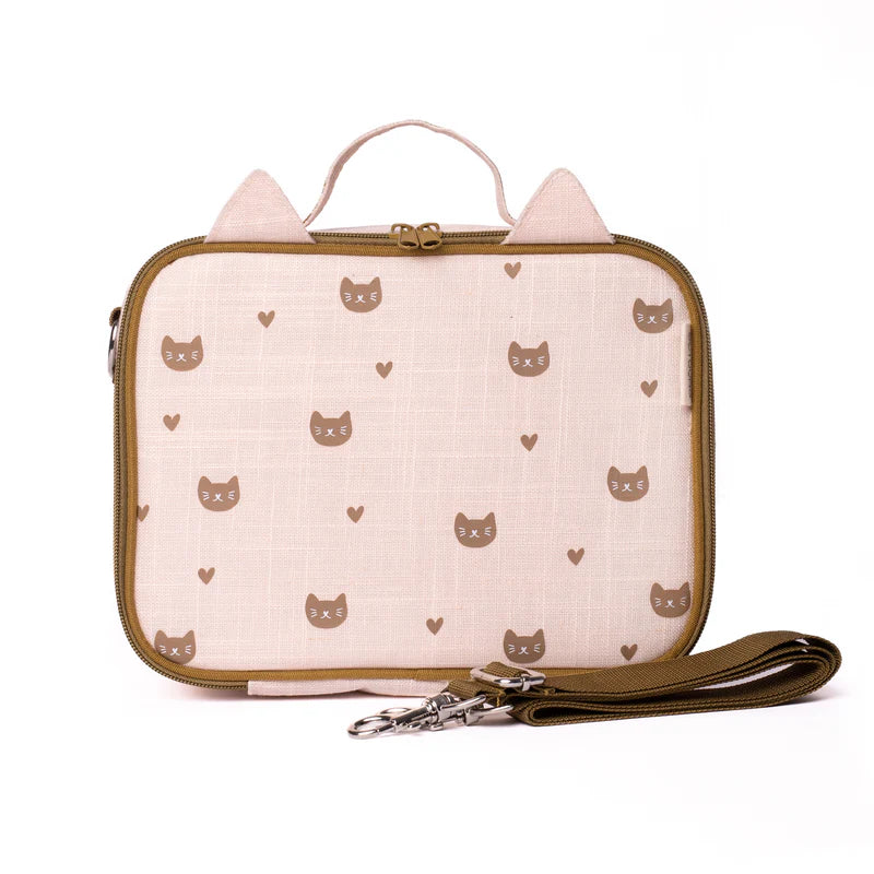 LUNCH BOX | CAT EARS-Bags & Wallets-SOYOUNG-Coriander