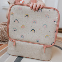 LUNCH BOX | NEO RAINBOWS-Bags & Wallets-SOYOUNG-Coriander