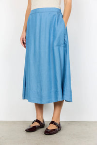 LYOCELL SKIRT | LIV-Bottoms-SOYACONCEPT-Coriander