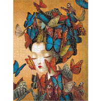 MADAME BUTTERFLY 1 000 PC PUZZLE-Fun and Games-RAINCOAST-Coriander