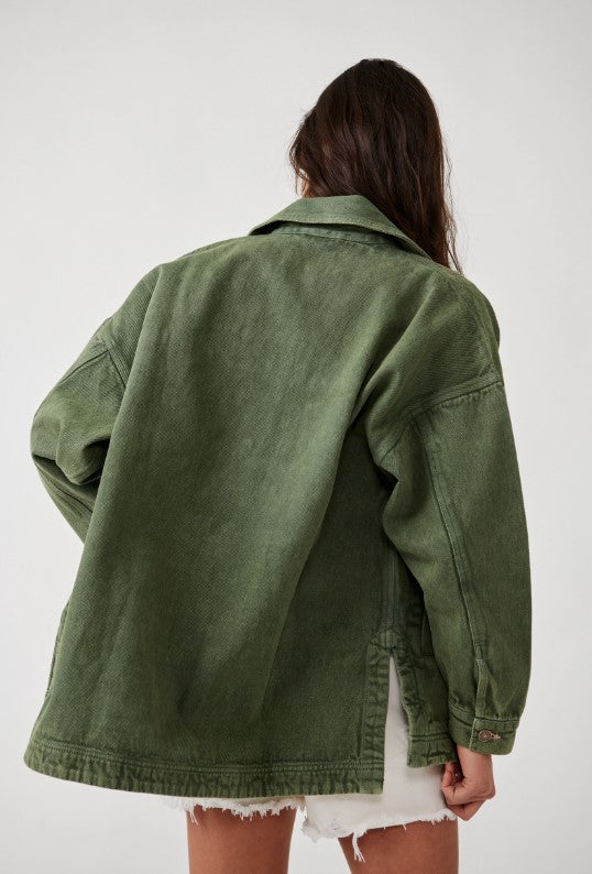 MADISON CITY TWILL JACKET-Jackets & Sweaters-FREE PEOPLE-XSMALL-ADVENTURER-Coriander