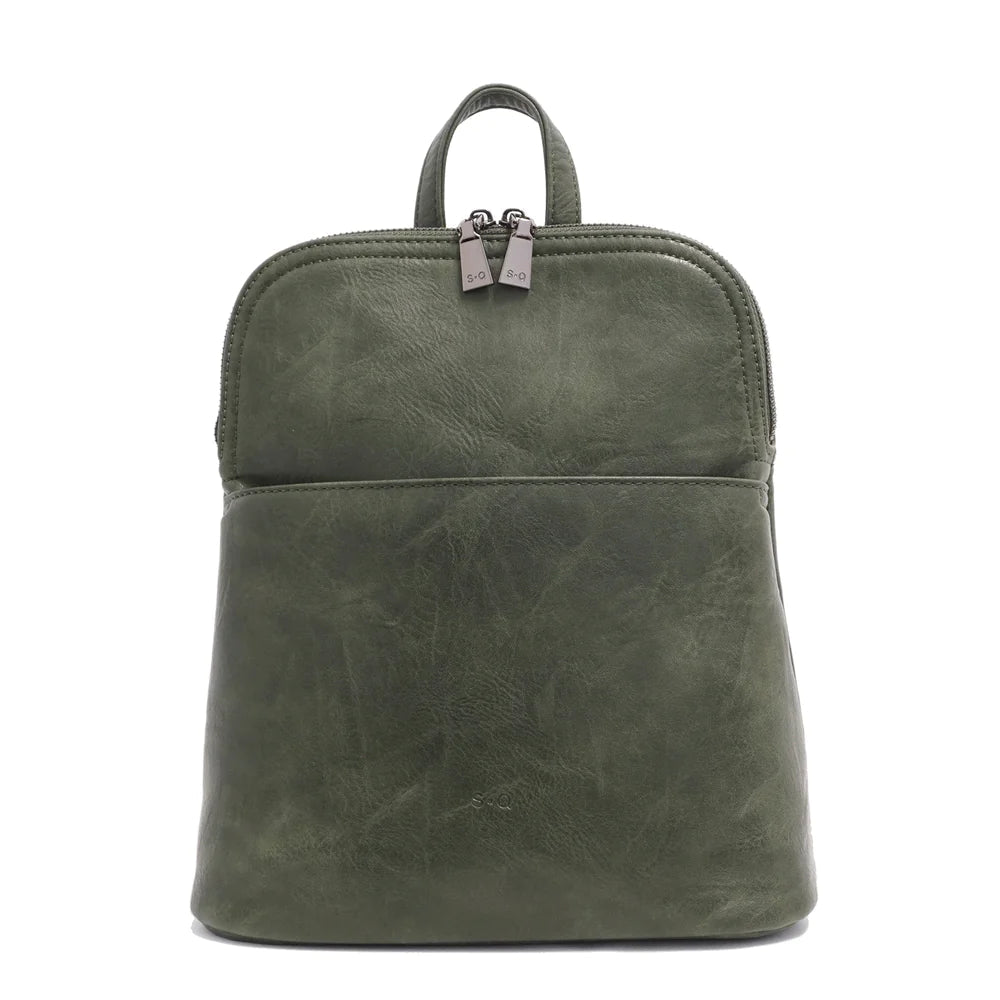MAGGIE CONVERTIBLE BACKPACK-Backpack-S-Q-ARMY-Coriander