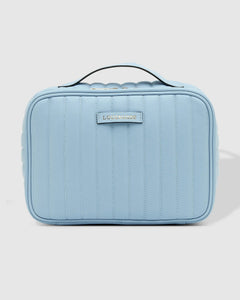 MAGGIE HANGING TOILETRY BAG-Bags & Wallets-LOUENHIDE-CHAMBRAY-Coriander