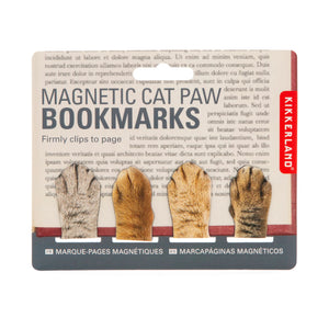 MAGNETIC BOOKMARK | CAT PAW-Books & Stationery-KIKKERLAND DESIGNS-Coriander