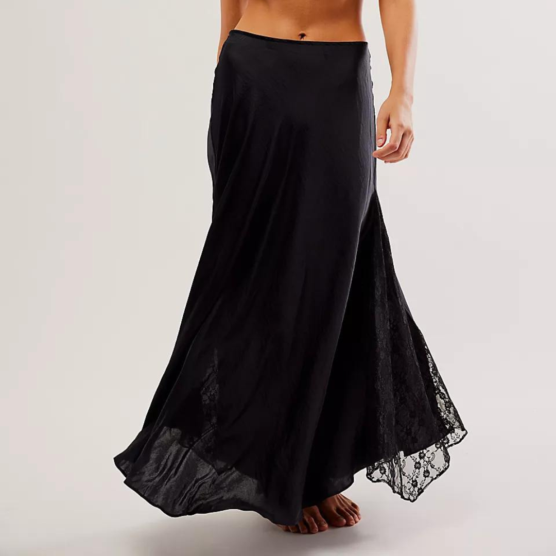 MAKE YOU MINE SKIRT-Bottoms-FREE PEOPLE-SMALL-BLACK-Coriander