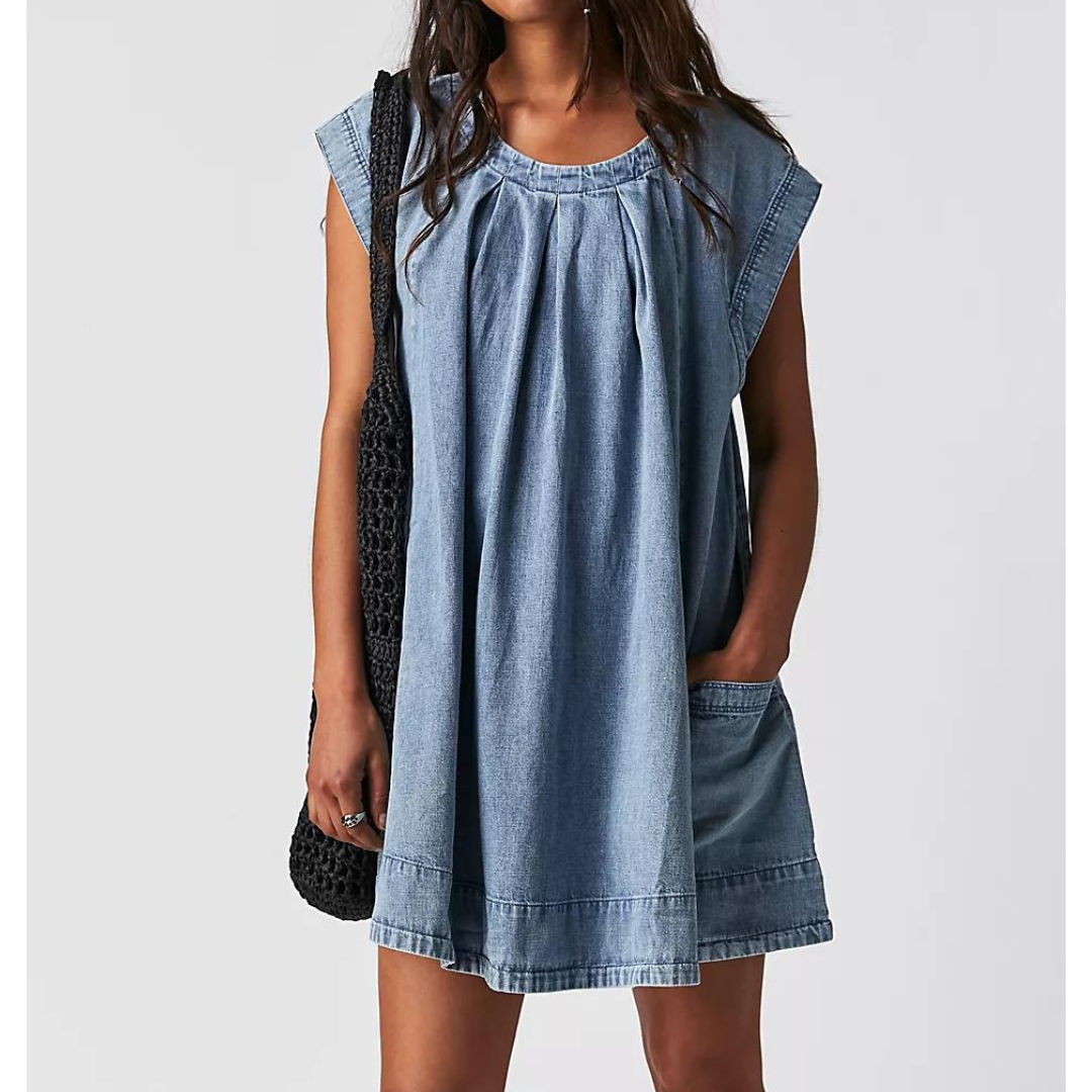 MARCEL MINI DRESS-Dresses-FREE PEOPLE-XSMALL-LAKESIDE-Coriander