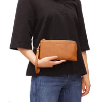 MARGOT CLUTCH WALLET-Bags & Wallets-S-Q-Coriander