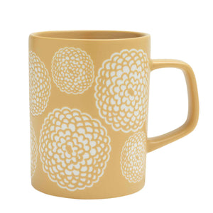 MARIGOLD EMBOSSED MUG-Mug-LIVING GOODS BY ORE-Coriander