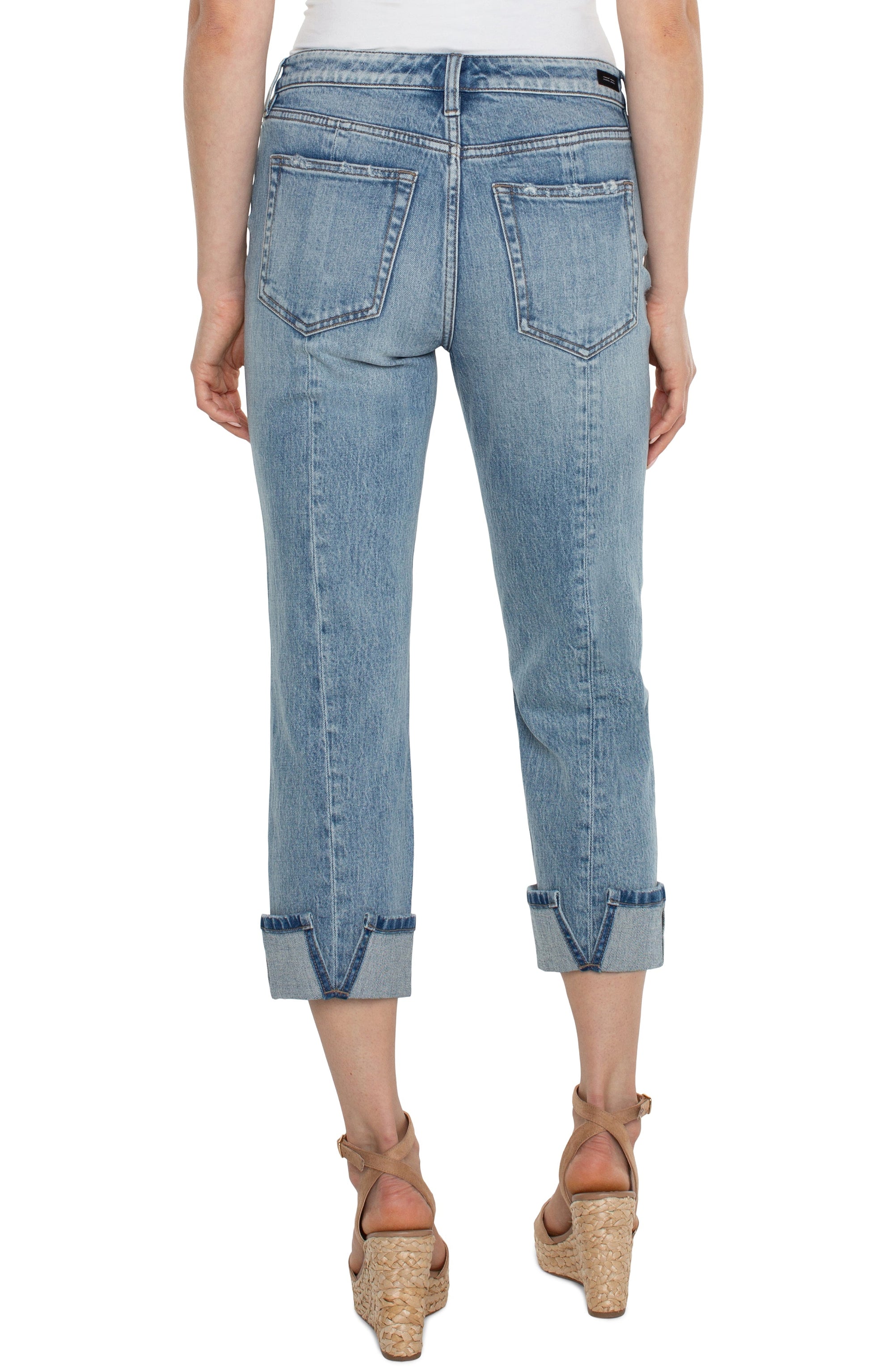 MARLEY GIRLFRIEND JEANS-Denim-LIVERPOOL-Coriander