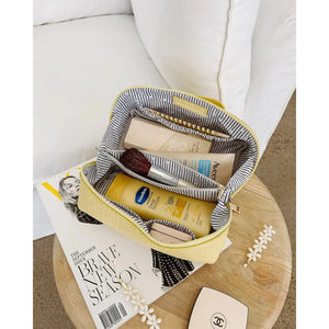 MARY COSMETIC BAG-Bags & Wallets-LOUENHIDE-Coriander