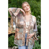 MATINEE DUSTER KIMONO | IMAGINARIUM-Scarves & Wraps-MARKET OF STARS-Coriander