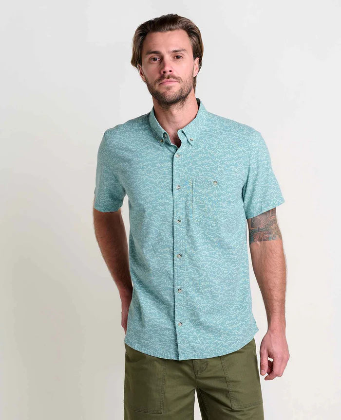 MATTOCK ii SS SHIRT-Uncategorised-TOAD&CO-SMALL-MINERAL BATIK WAVE P-Coriander