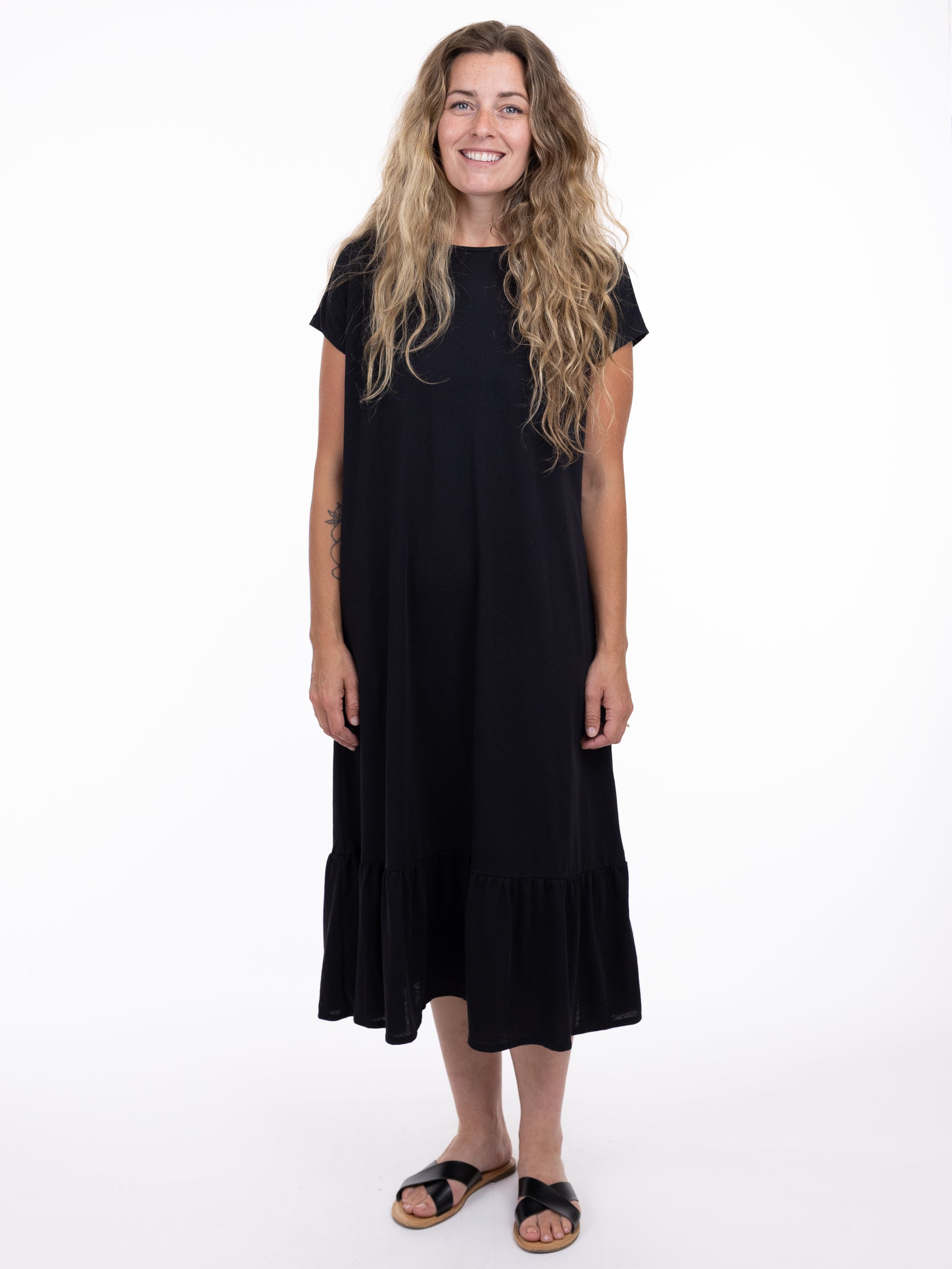 MAXI DRESS | JENNIE-Dresses-SHANNON PASSERO-SMALL-BLACK-Coriander