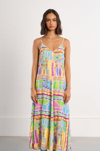 MAXI DRESS | MAUI-Dress-MOLLY BRACKEN-Coriander