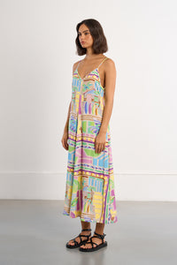 MAXI DRESS | MAUI-Dress-MOLLY BRACKEN-Coriander