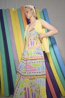 MAXI DRESS | MAUI-Dress-MOLLY BRACKEN-XSMALL-MULTICO MAUI-Coriander