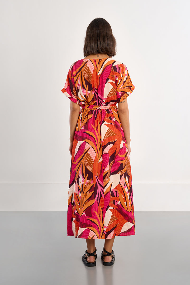 MAXI DRESS | WRAP MARQUISE-Dress-MOLLY BRACKEN-Coriander