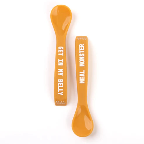 MEAL MONSTER GET IN MY BELLY SPOON SET-Kids-BELLA TUNNO-Coriander