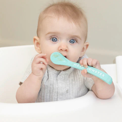 MEAL MONSTER I LOVE FOOD SPOON SET-Kids-BELLA TUNNO-Coriander