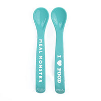 MEAL MONSTER I LOVE FOOD SPOON SET-Kids-BELLA TUNNO-Coriander