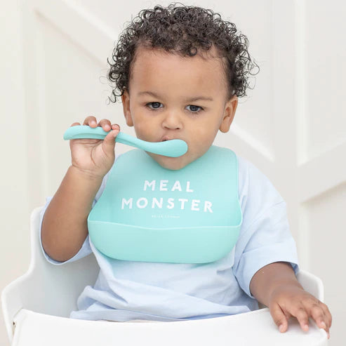 MEAL MONSTER WONDER BIB-Kids-BELLA TUNNO-Coriander